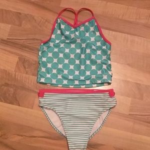 Girls Size 12 Nautica Bikini Bathing Swim Suit
